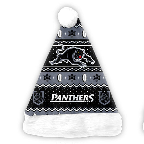 Penrith Panthers Santa Hat