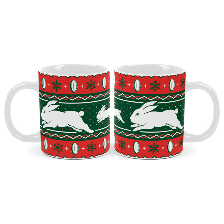 South Sydney Rabbitohs Coffee Mug - Christmas