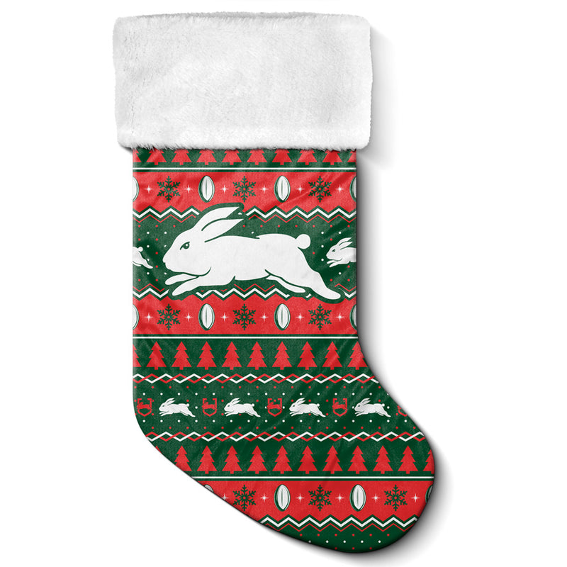 South Sydney Rabbitohs Christmas Stocking