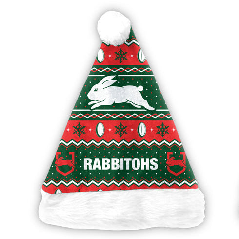 South Sydney Rabbitohs Santa Hat