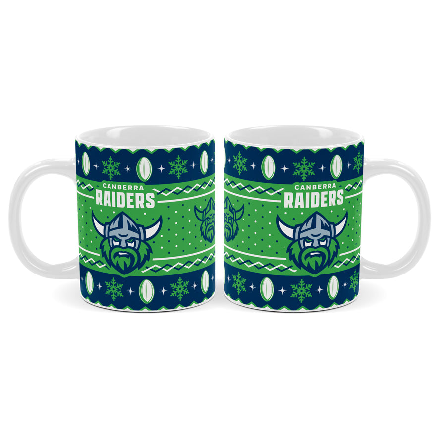 Canberra Raiders Coffee Mug - Christmas