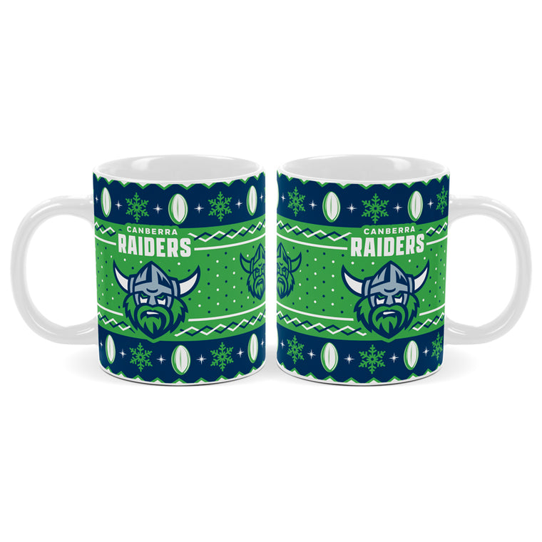 Canberra Raiders Coffee Mug - Christmas