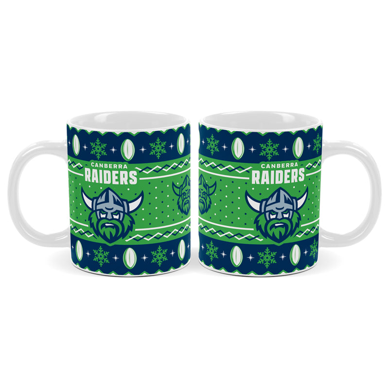 Canberra Raiders Coffee Mug - Christmas