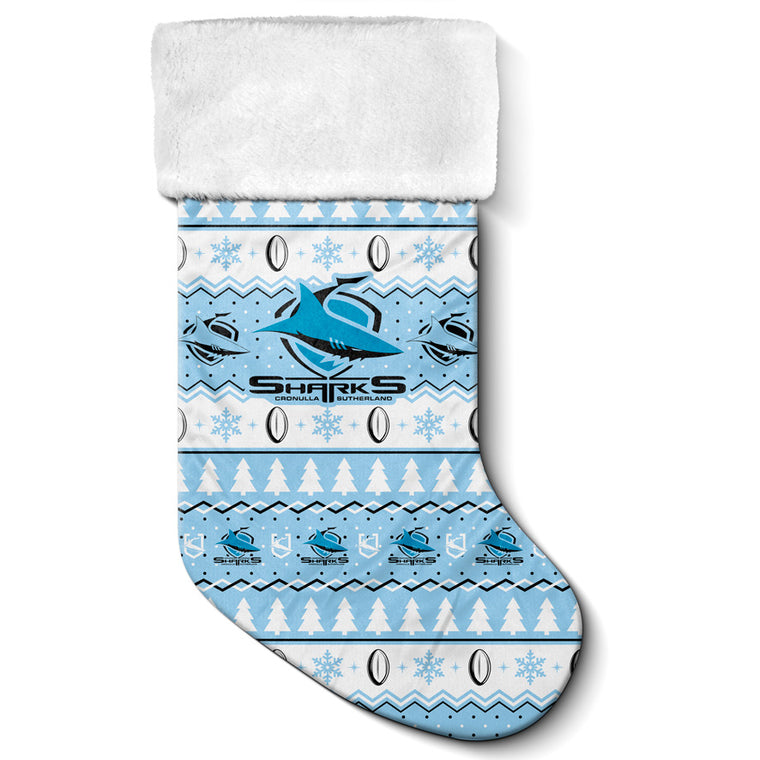 Cronulla Sharks Christmas Stocking