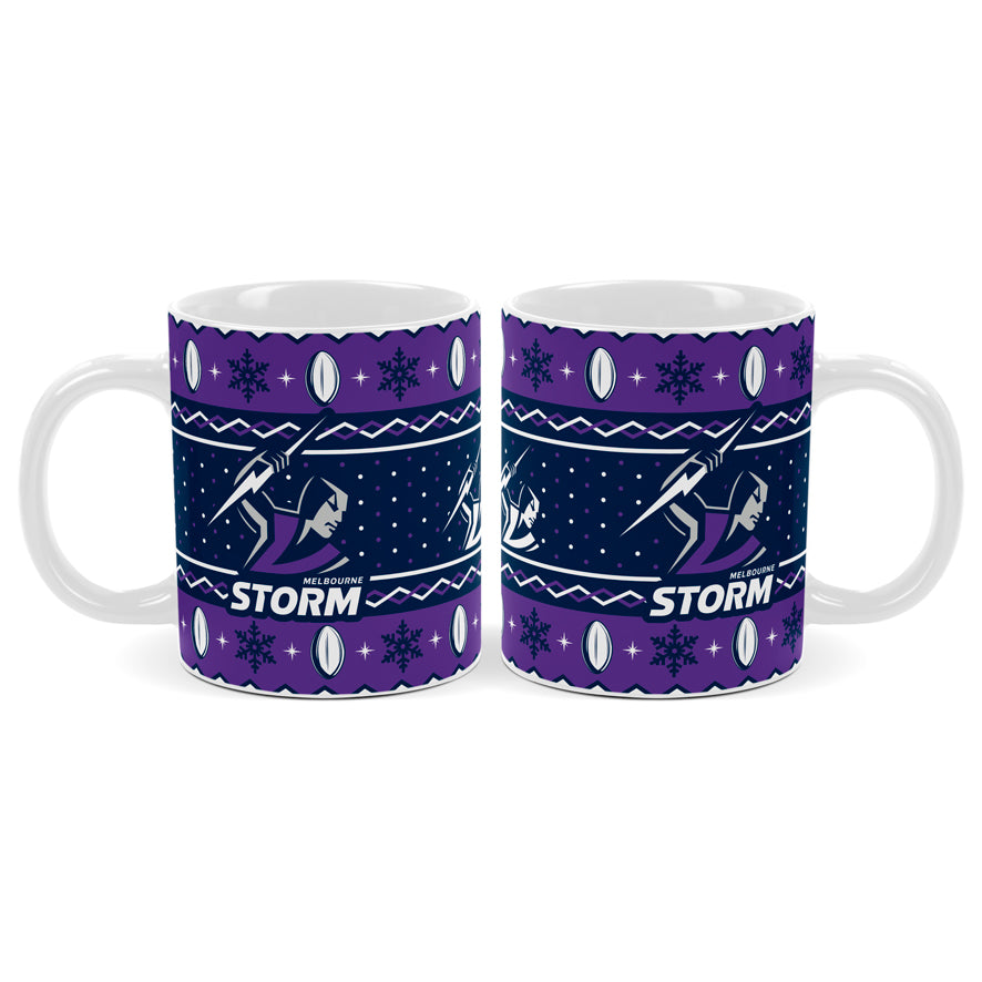 Melbourne Storm Coffee Mug - Christmas