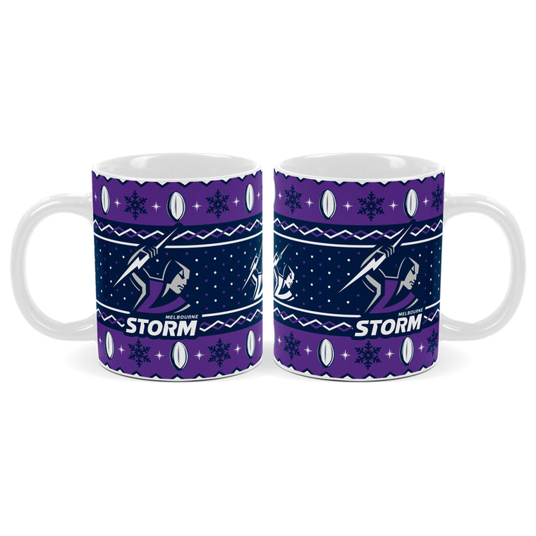 Melbourne Storm Coffee Mug - Christmas