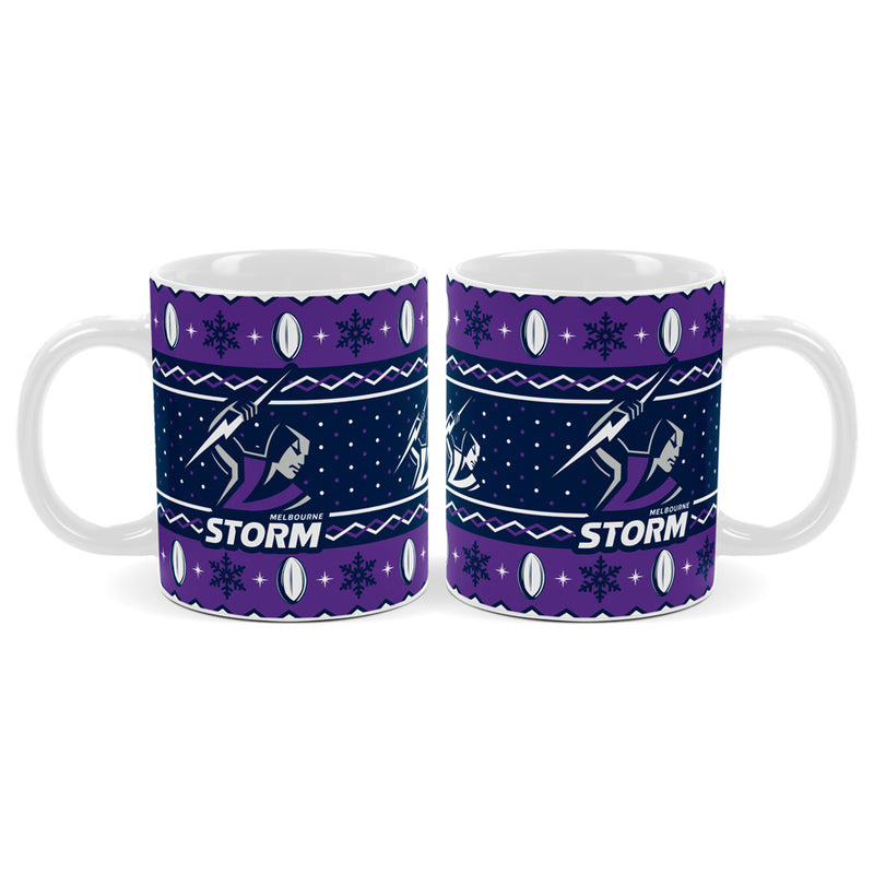 Melbourne Storm Coffee Mug - Christmas