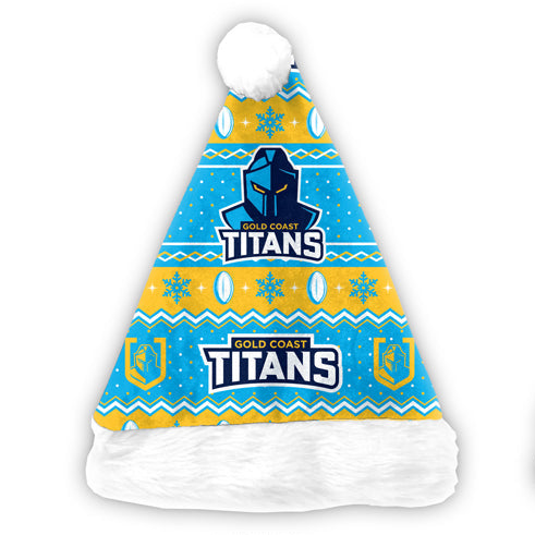 Gold Coast Titans Santa Hat