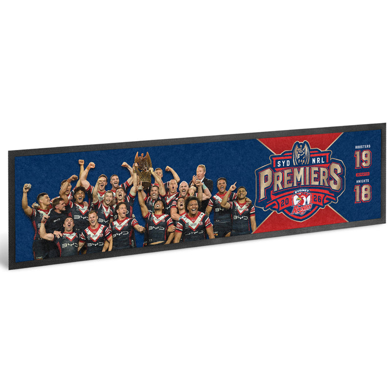 *PRE ORDER 18/12* Sydney Roosters 2026 Premiers Bar Runner - Team Photo