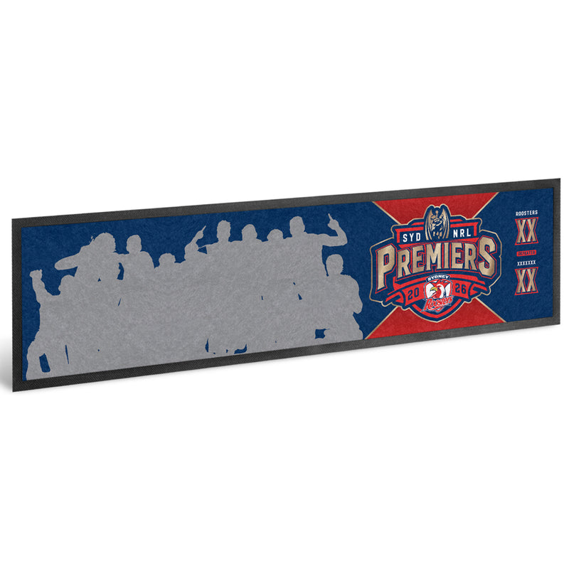 *PRE ORDER 18/12* Sydney Roosters 2026 Premiers Bar Runner - Team Photo