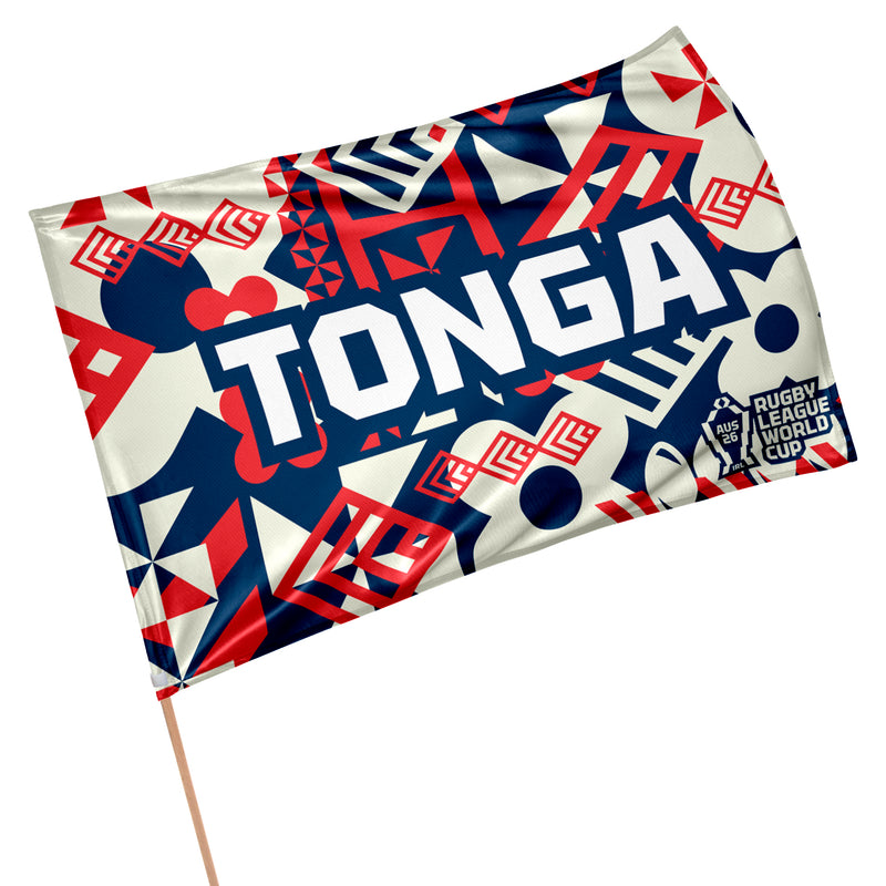 Tonga 2026 Rugby League World Cup Flag - Standard