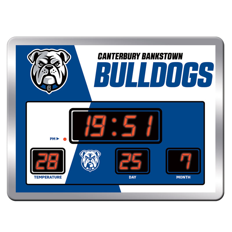 Canterbury Bulldogs Scoreboard Clock