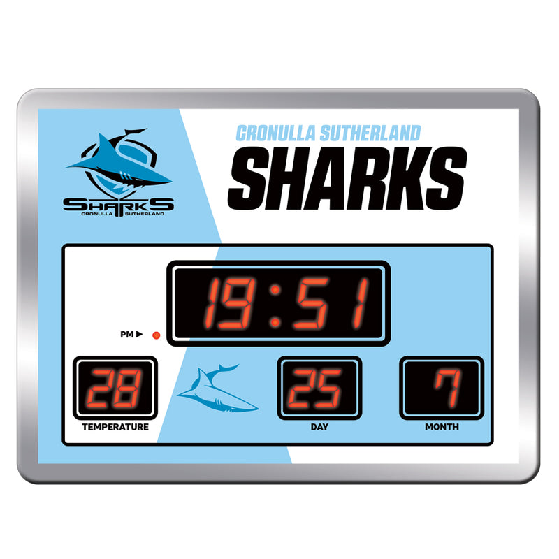 Cronulla Sharks Scoreboard Clock