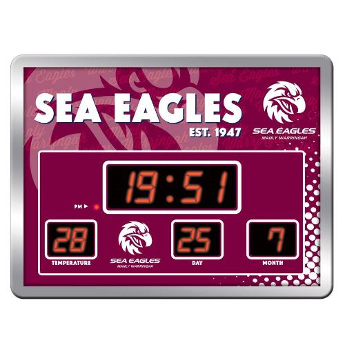 Manly Sea Eagles Scoreboard Clock