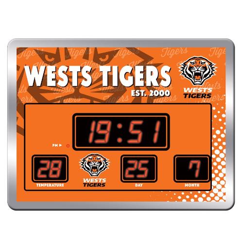 Wests Tigers Scoreboard Clock