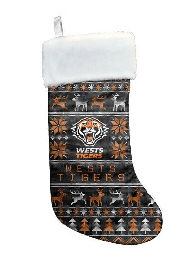 Wests Tigers Christmas Stocking