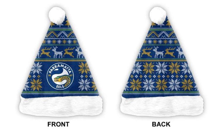 Parramatta Eels Santa Hat