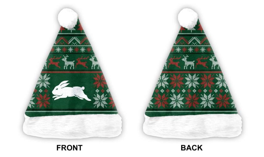 South Sydney Rabbitohs Santa Hat