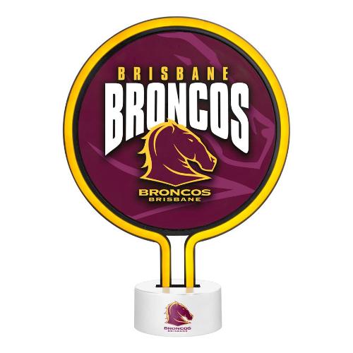 Brisbane Broncos Neon Light