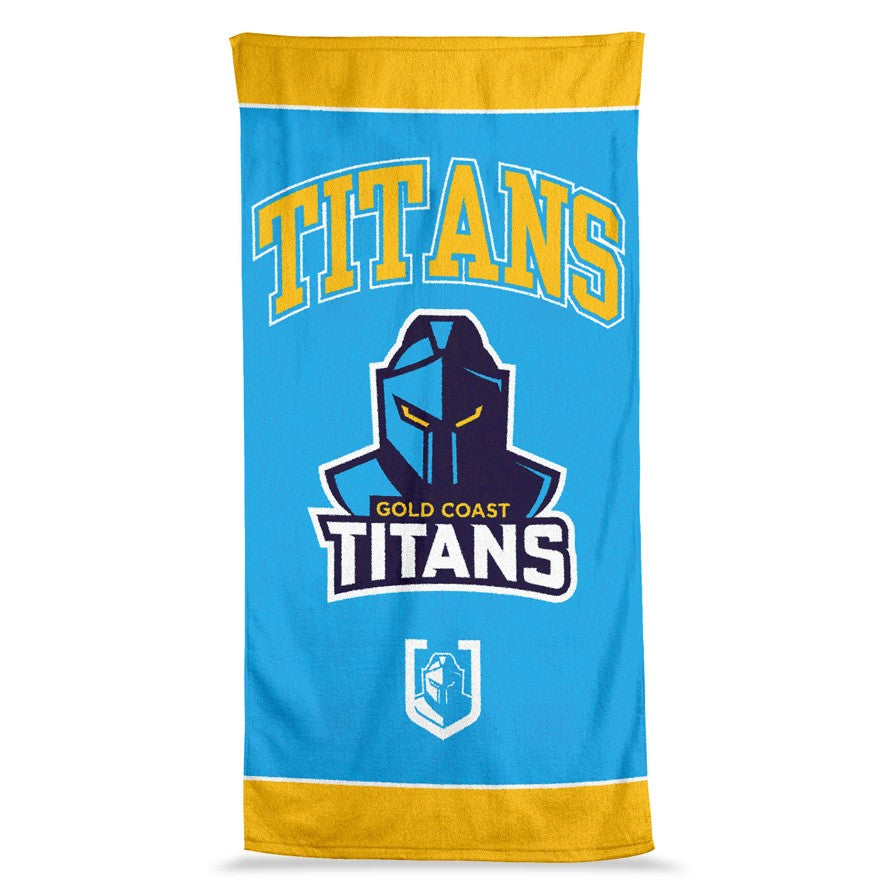 Gold Coast Titans Beach Towel - Jumbo
