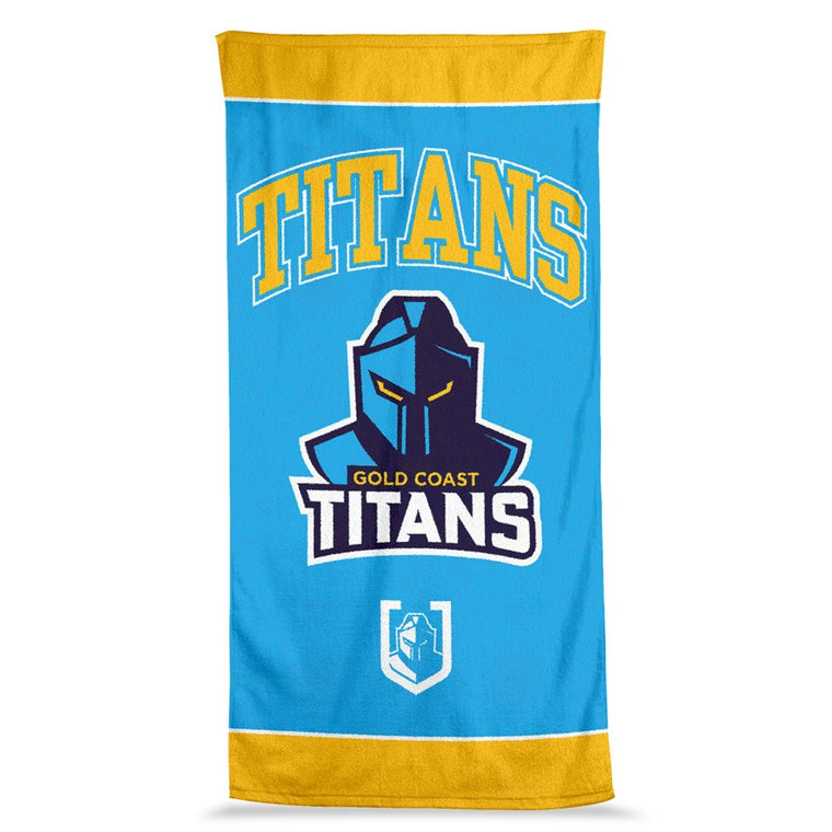 Gold Coast Titans Beach Towel - Jumbo