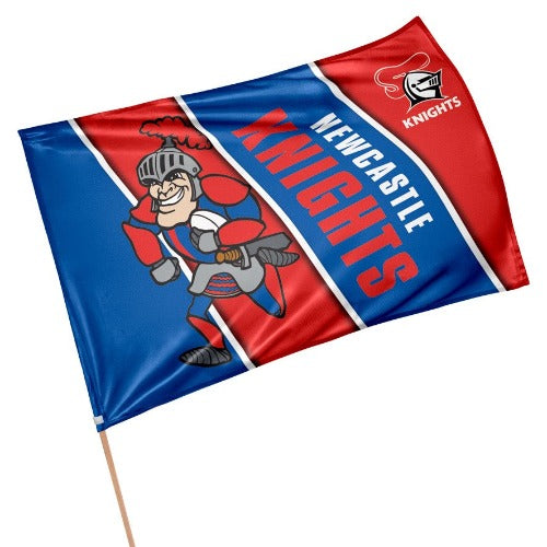 Newcastle Knights Flag - Mascot