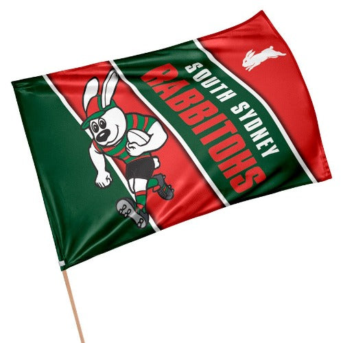 South Sydney Rabbitohs Flag - Mascot