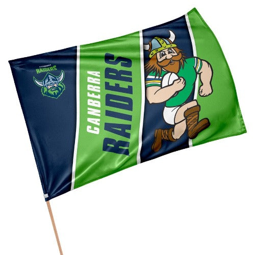 Canberra Raiders Flag - Mascot