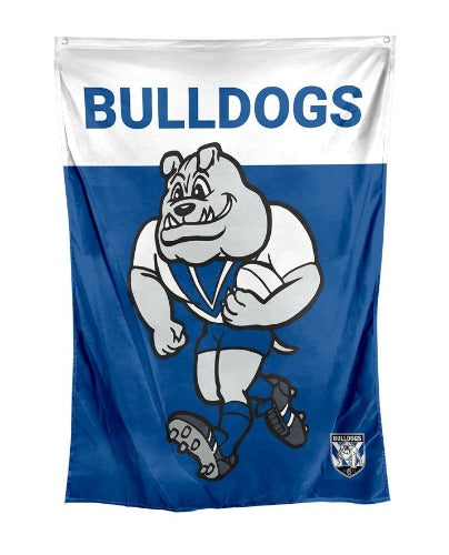 Canterbury Bulldogs Cape / Wall Flag - Mascot