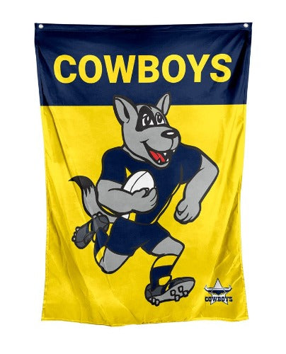 North Queensland Cowboys Cape / Wall Flag - Mascot