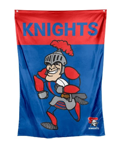 Newcastle Knights Cape / Wall Flag - Mascot