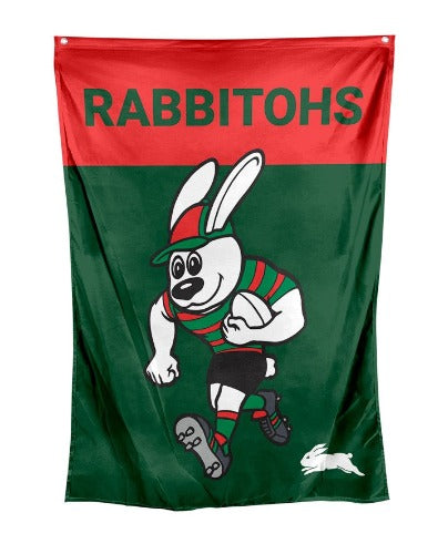 South Sydney Rabbitohs Cape / Wall Flag - Mascot