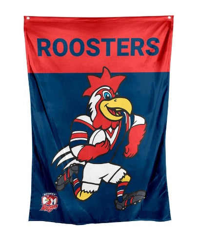 Sydney Roosters Cape / Wall Flag - Mascot