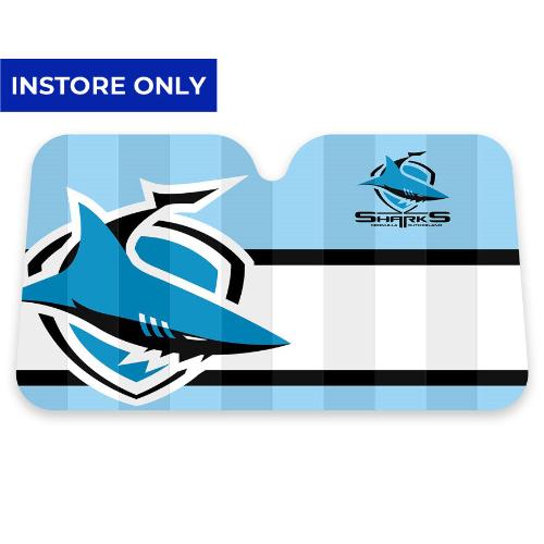 Cronulla Sharks Car Sunshade