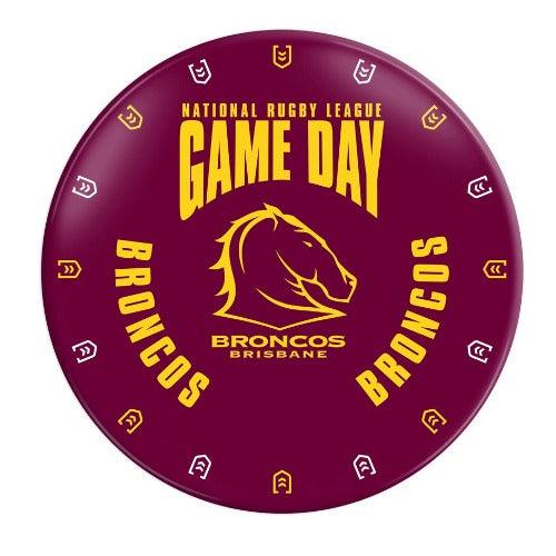 Brisbane Broncos Melamine Plate