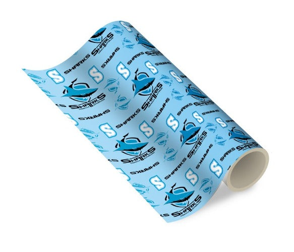 Cronulla Sharks Wrapping Paper