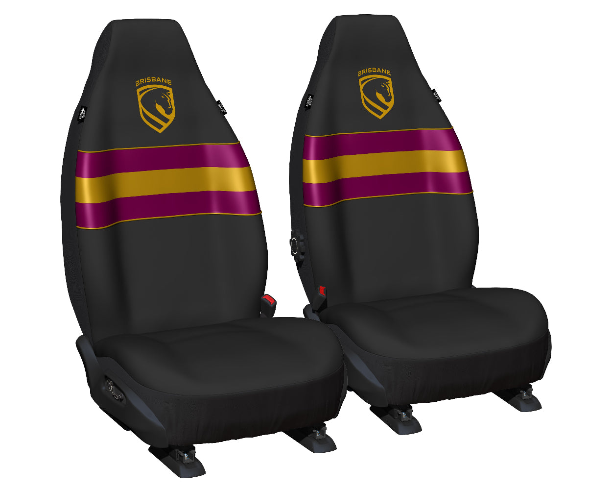 Brisbane Broncos Car Seat Covers