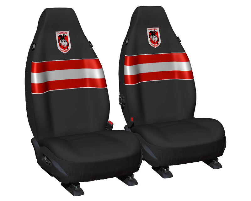 St George Illawarra Dragons Car Seat Covers