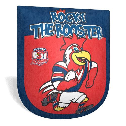 Sydney Roosters Mascot Cushion