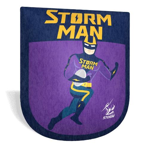 Melbourne Storm Mascot Cushion