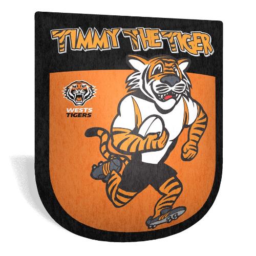 Wests Tigers Mascot Cushion