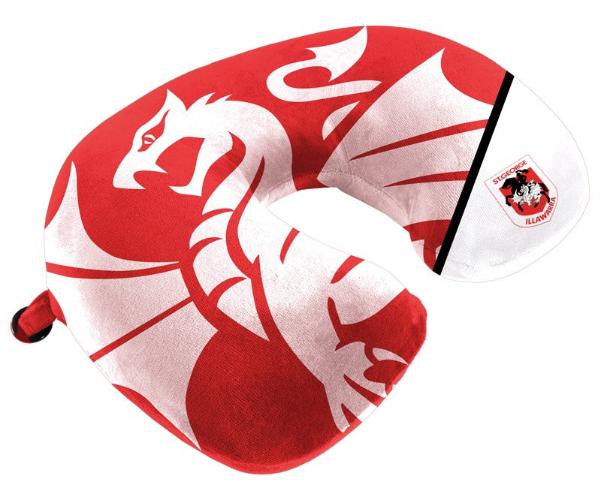 St George Illawarra Dragons Travel Pillow