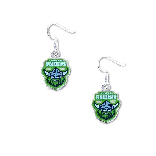 Canberra Raiders Logo Earrings