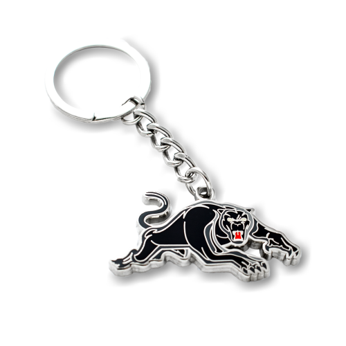 Penrith Panthers Keyring - Metal Logo