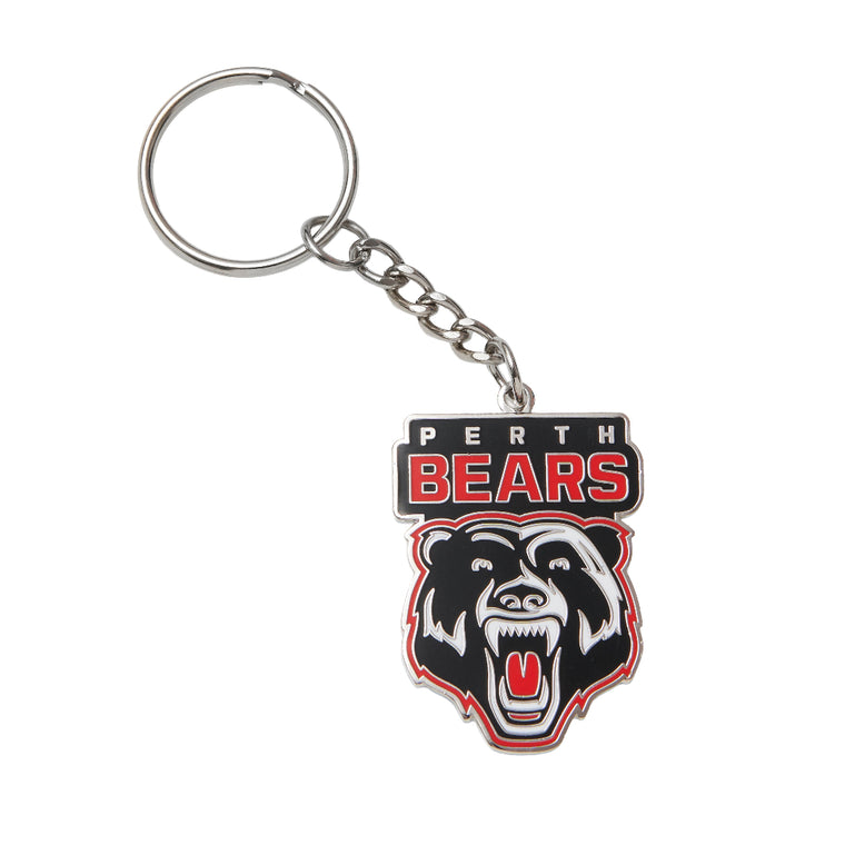 Perth Bears Keyring - Metal Logo