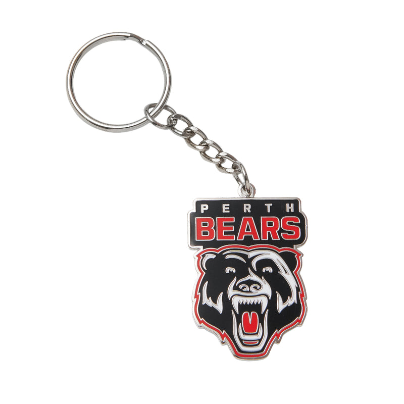 Perth Bears Keyring - Metal Logo