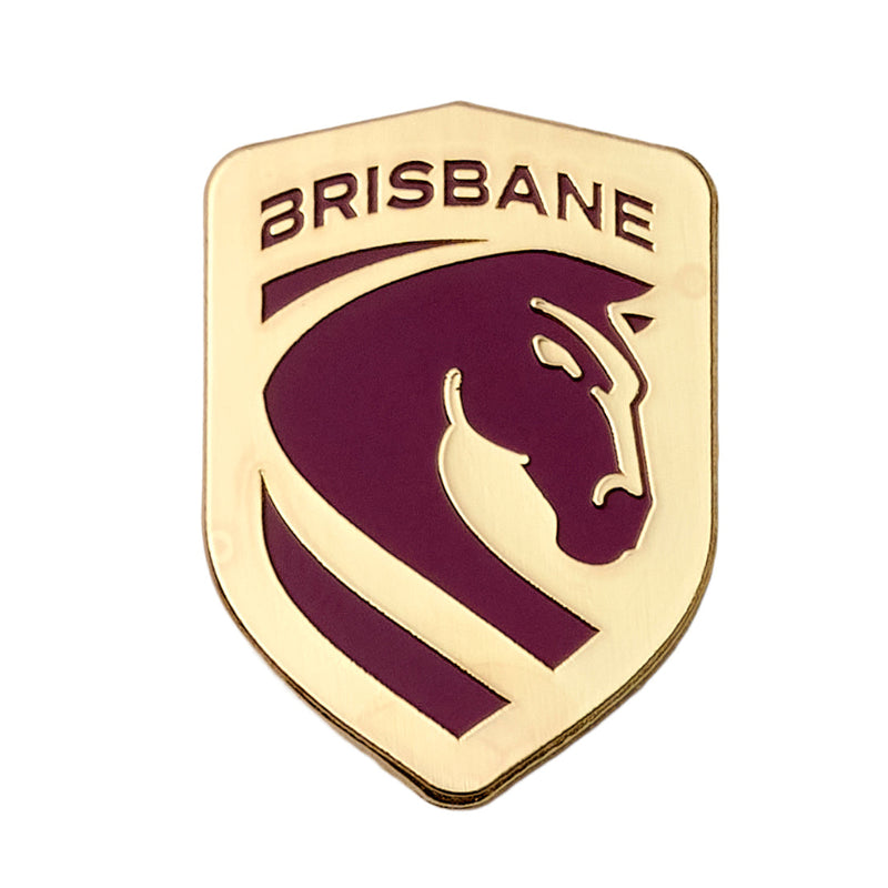 Brisbane Broncos Pin - Metal Logo