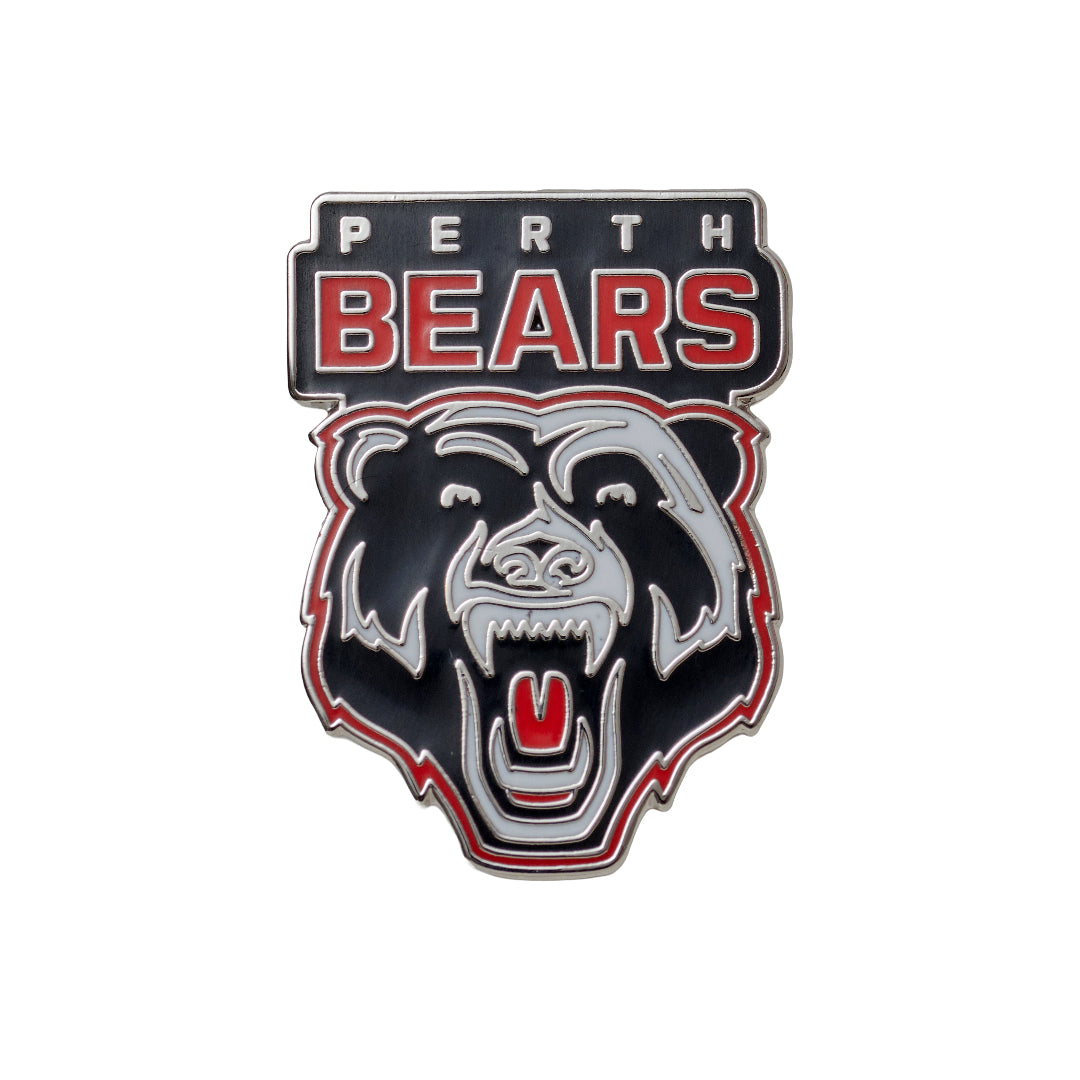 Perth Bears Pin - Metal Logo
