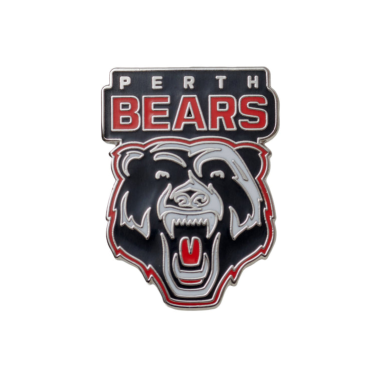 Perth Bears Pin - Metal Logo