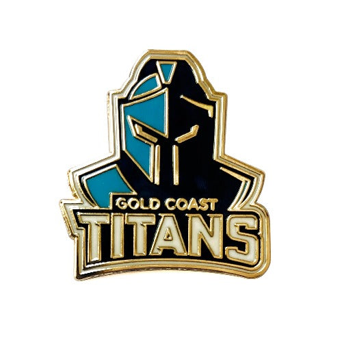 Gold Coast Titans Pin - Metal Logo